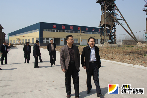 李明富到落陵盛源公司检查指导工作