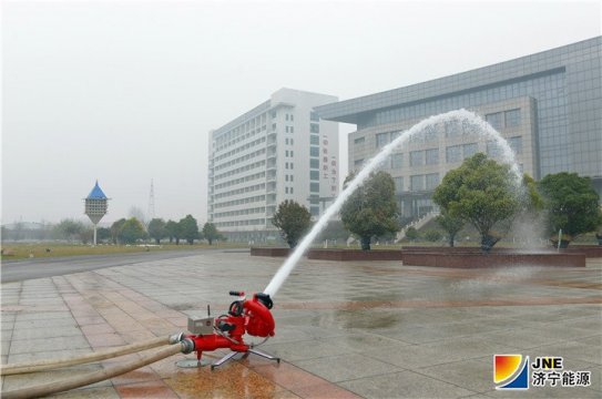 高科技消防装备正式亮相安居煤矿