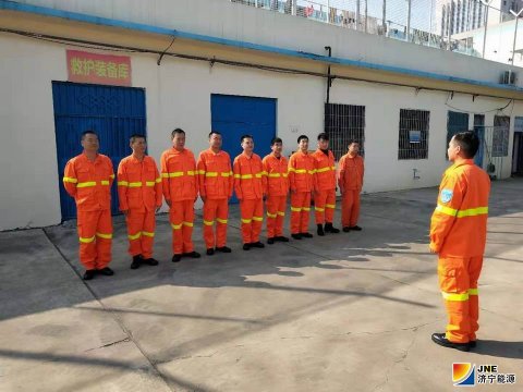 金桥煤矿“橙动力”在点兵