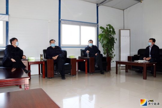 马涛到济矿物流公司督导疫情防控工作