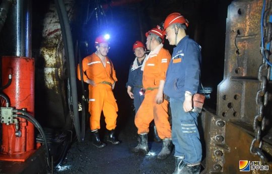 马金平到运河煤矿检查指导工作