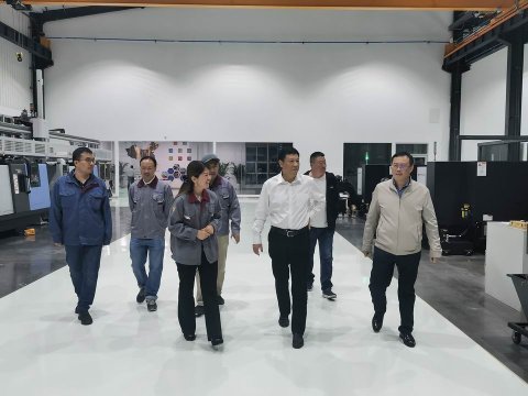 张广宇到盛源公司检查指导工作