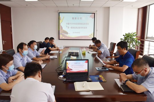 鲲鹏公司专题学习中央纪委国家监委发布第一批执纪执法指导性案例