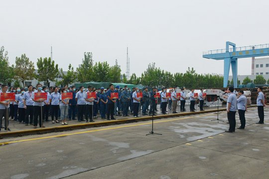 安居煤矿举行2021年职业技能大赛实践考试启动仪式