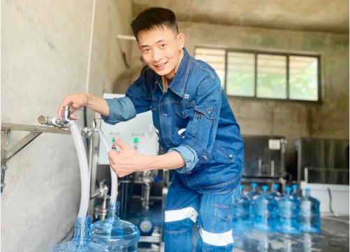 义桥煤矿健康饮水暖润职工心田