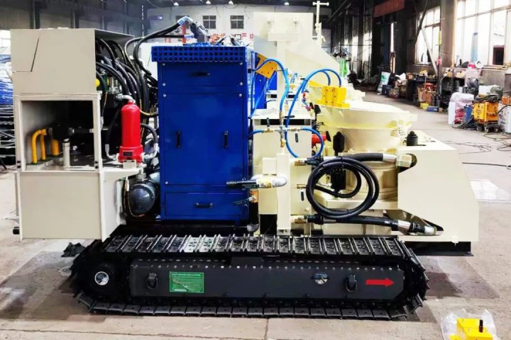 阳城分公司远程喷浆机助力矿井“焕新颜”