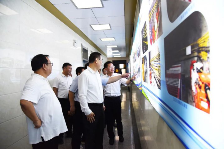 国家矿山安全监察局山东局领导到金源煤矿检查指导工作