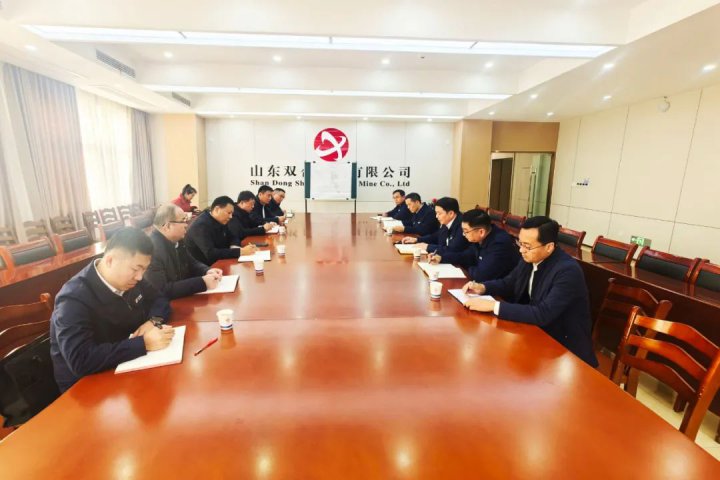 张广宇带队到双合煤矿调研指导工作