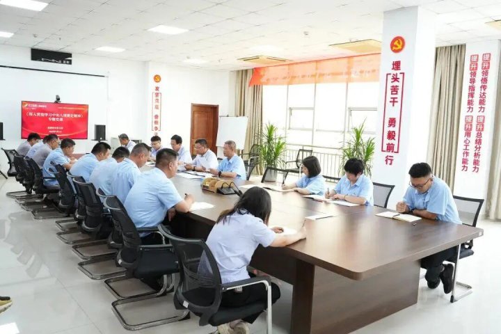 党建赋能“五位一体” ！鑫能热电激活项目建设新势能